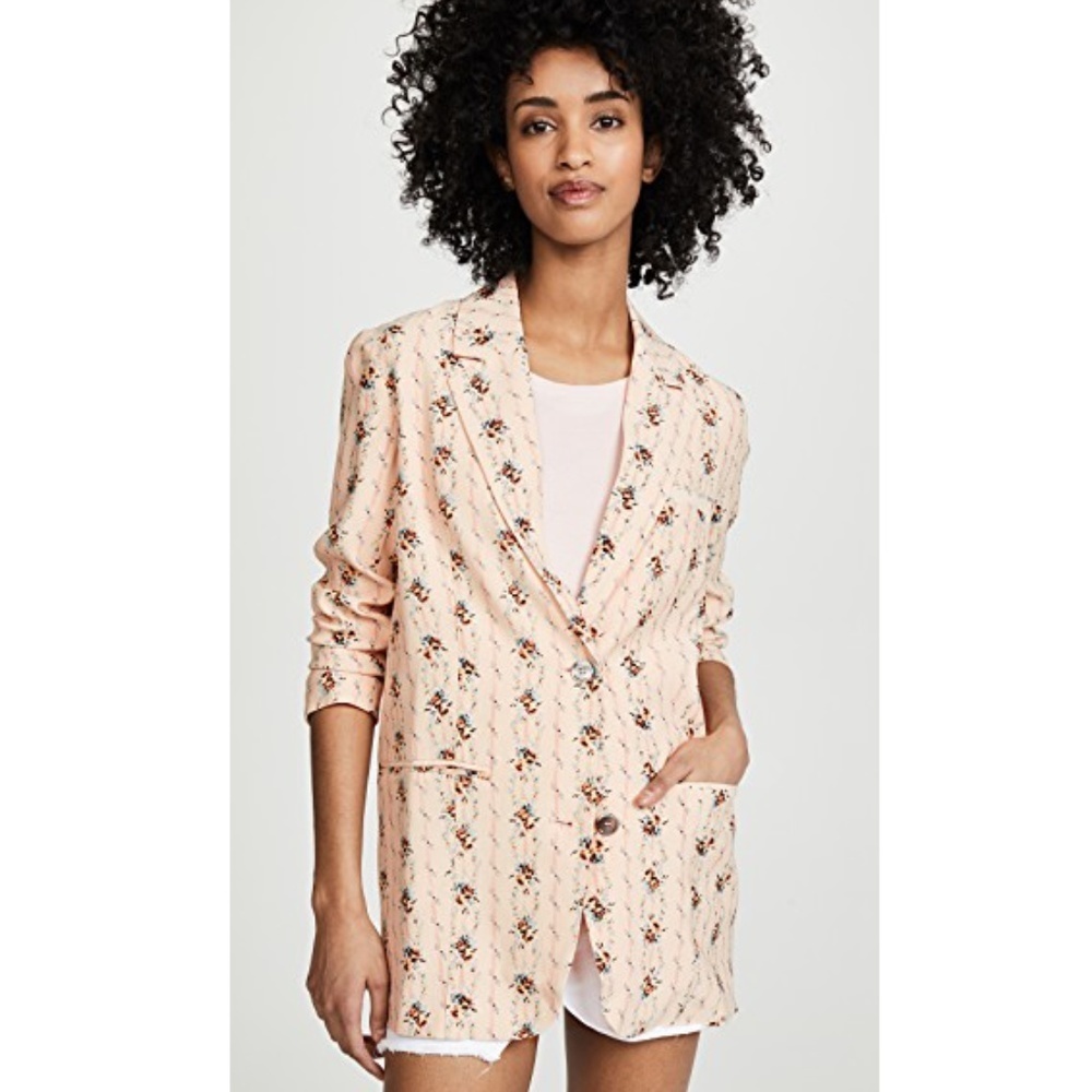 Paul & Joe Sister Aurora Jacket In Salmon NWT